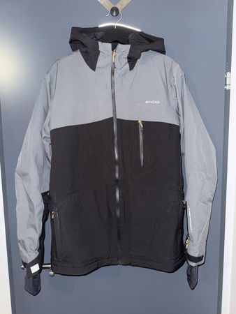 Skijacke 46 Nord schwarz grau
