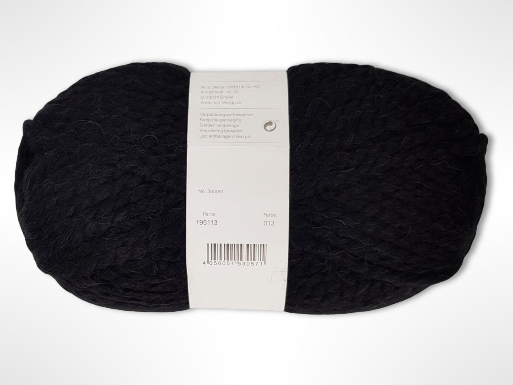 Wolle: RICO DESIGN dicke Wolle Schwarz 9 Stk. – Neu (gemäss Beschreibung) aus Suhr von Restwert_Suhr 4