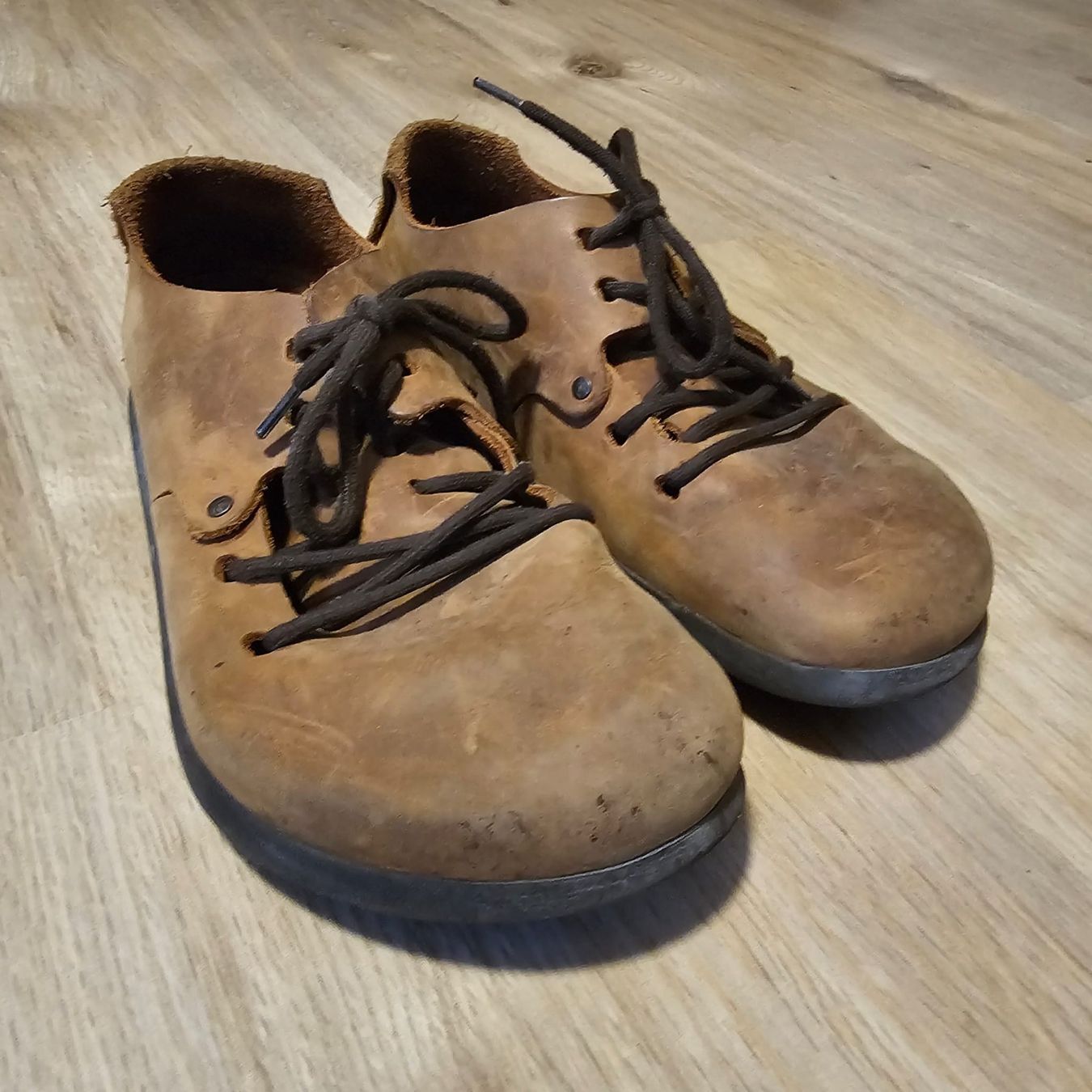 Birkenstock Scarpe da donna: Birkenstock Lederschuhe – Usato da Dörflingen venduto da mmi_wm9w