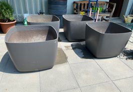 Eternit Pflanzentrog Blumentopf Pflanzentopf Pflanzengefäss