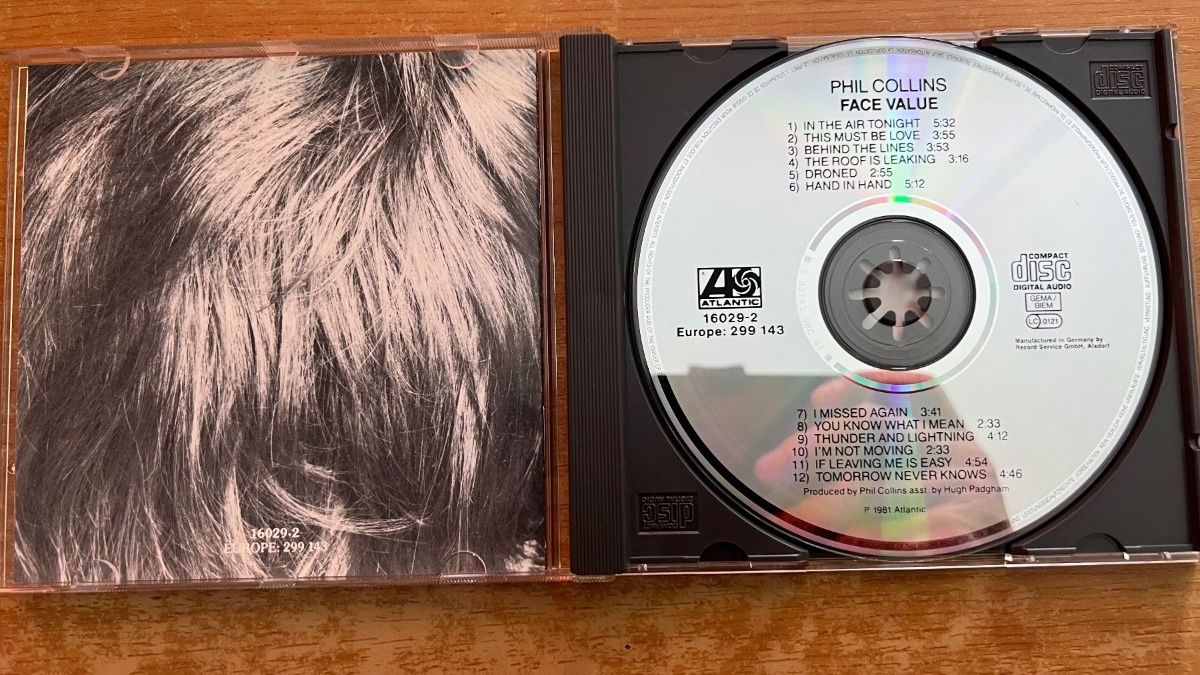 CD: Phil Collins - Face Value / CD - D-Press. 198? – Usato da Gais venduto da soundcave57 2