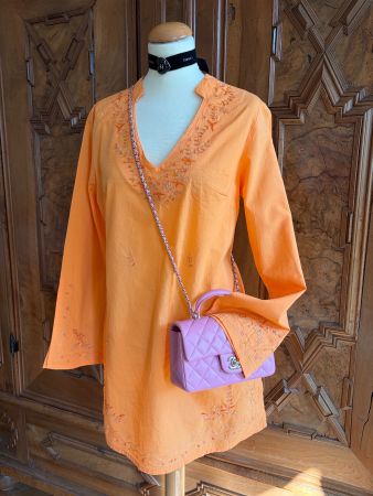 VINTAGE Tunika/Minikleid BEACH TIME Größe 38DE