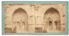 Stereo-Fotografie Bern, Portal der Kathe