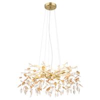 Pendelleuchte, Glaskristalle, 61 cm Ø