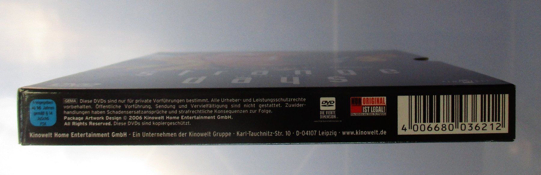 Tutti i DVDs: STRANGE DAYS - Ralph Fiennes Special Edition 2-DVD – Usato da Wattwil venduto da Muriel10 2