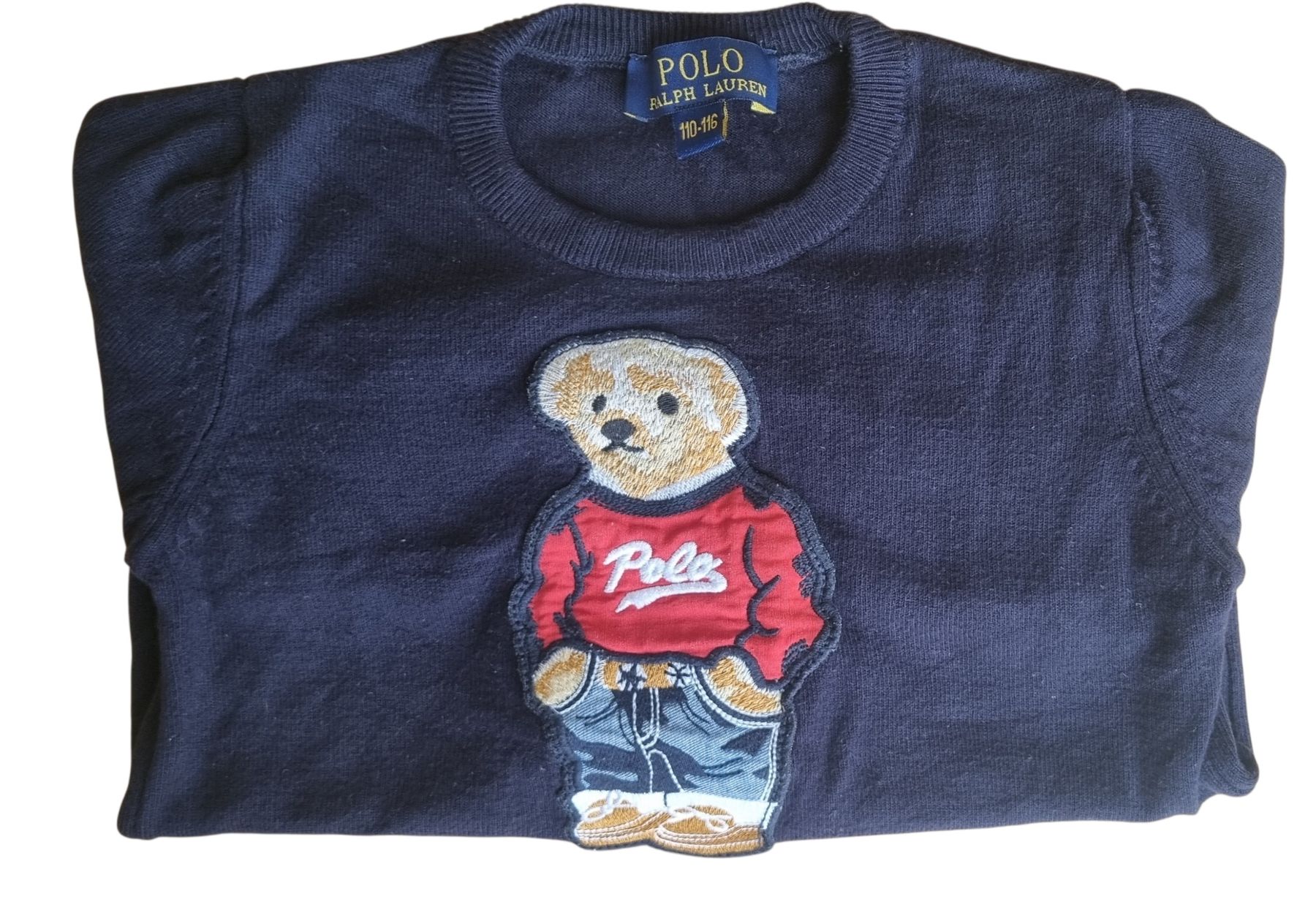 Polo Ralph Lauren Maglioni & Felpe: Polo Ralph Lauren "Polo Bear" Strickpullover Gr. 110-116 – Nuovo (secondo la descrizione) da Champlan venduto da acr_kkd5