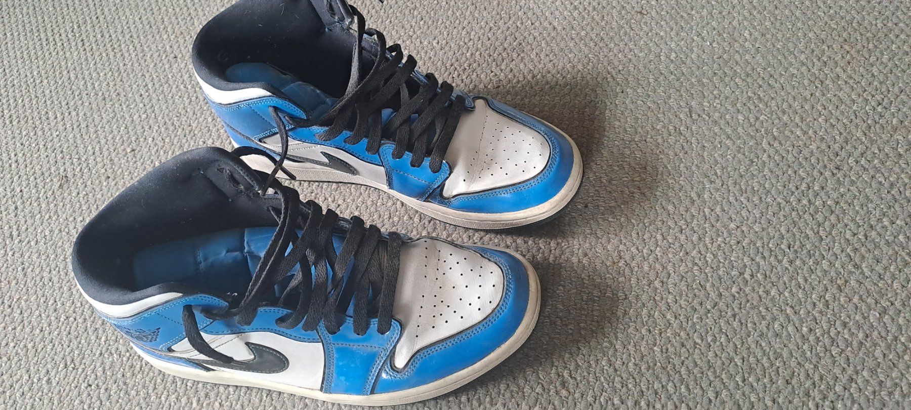 Nike Scarpe da uomo: Nike Jorden 1 blue/blau – Usato da Kehrsatz venduto da bri_vpf2