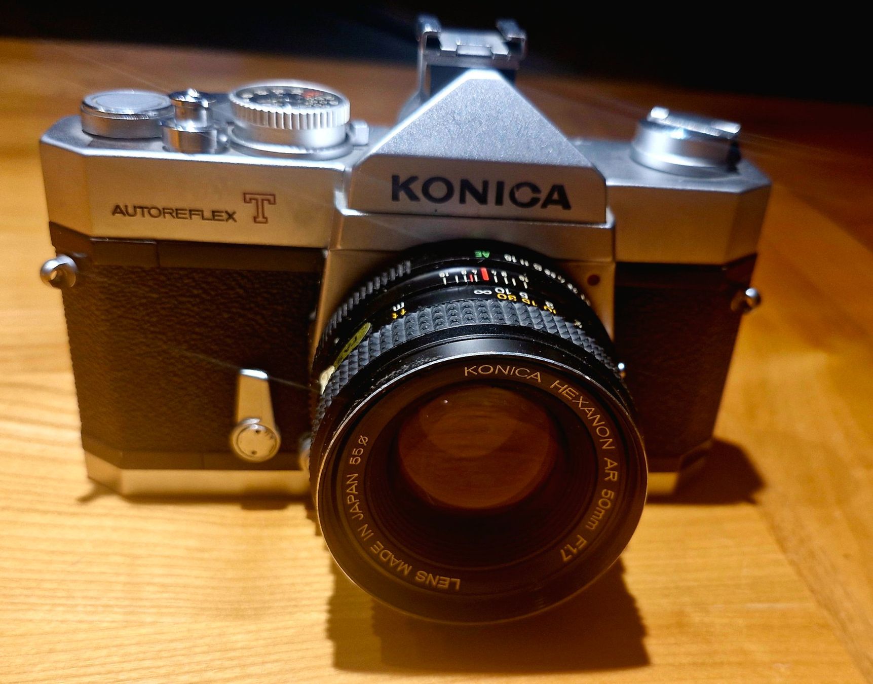 Konica Kamera: Konica Autoreflex T + Hexanon AR 50mm f/1.7 – Gebraucht aus Toffen von dav_d7rc