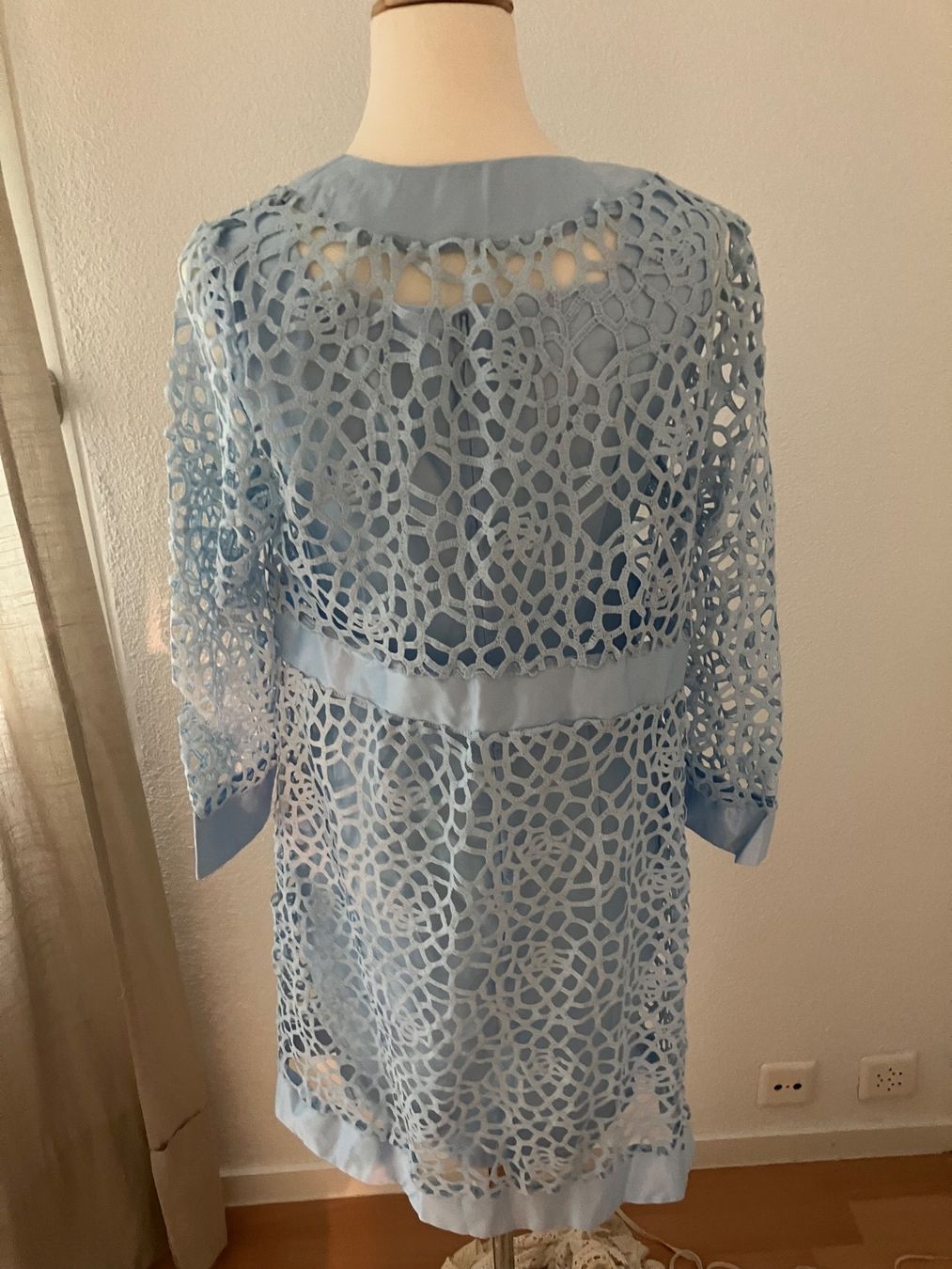 Vestiti: Etui- Cocktail- Hochzeit Kleid Hellblau Grösse S – Nuovo (secondo la descrizione) da Stäfa venduto da ummroxana 1