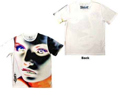 Slipknot Sublimation T-Shirt Adderall Face Inverted Grösse L