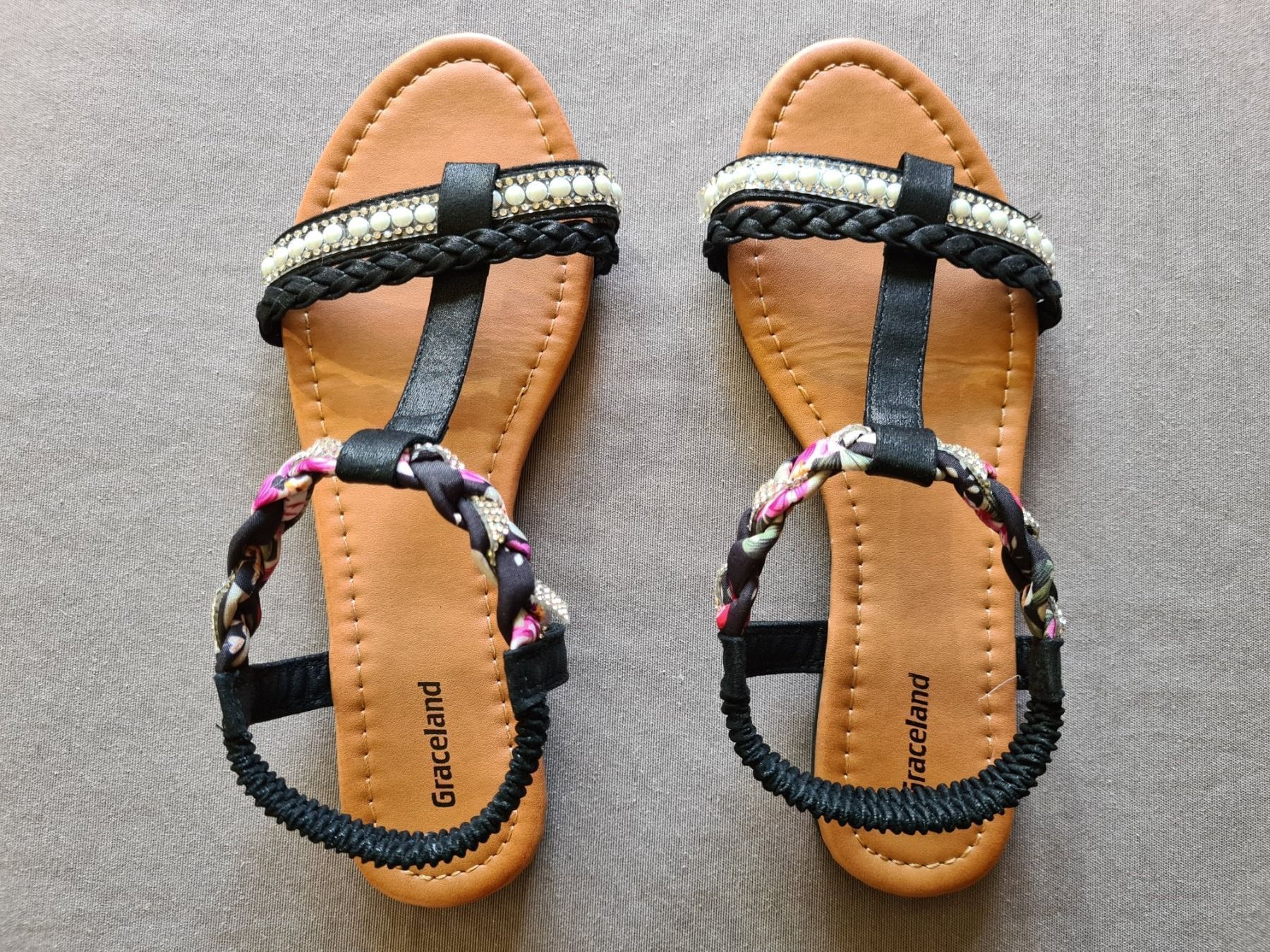 Graceland Scarpe da donna: Sandales – Nuovo (secondo la descrizione) da Courtelary venduto da syllou1978