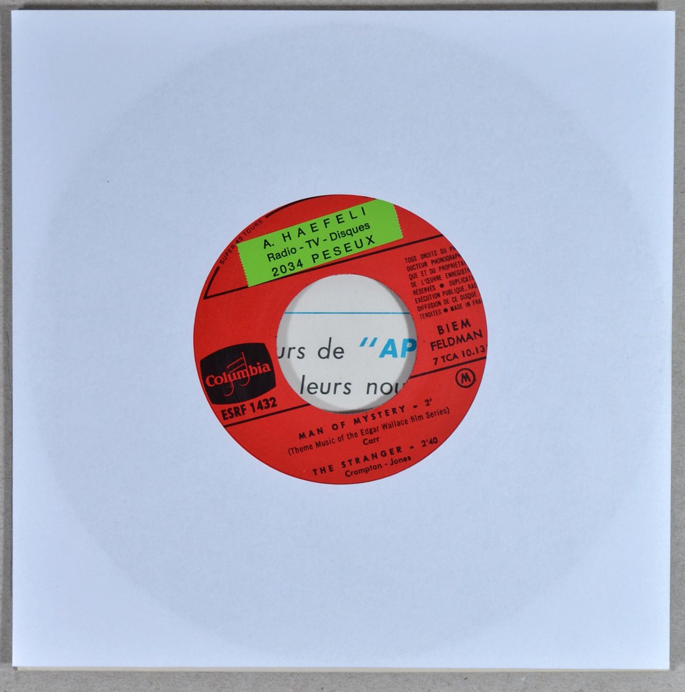 Dischi in vinile: EP: THE SHADOWS - F.B.I. – Usato da Frenkendorf venduto da Yard-Sale-2000 2