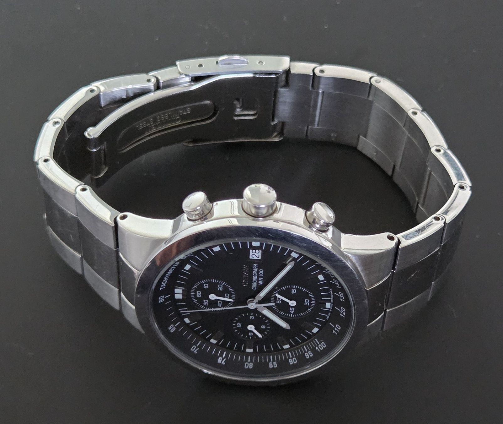 Citizen Uhren: CITIZEN Chronograph 100 WR – Gebraucht aus Brugg AG von hesobrugg 3