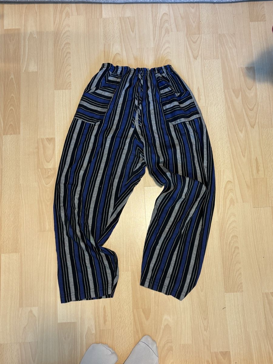 Pantaloni: STRIPED COTTON PANTS – Usato da Küttigen venduto da noa_78fr