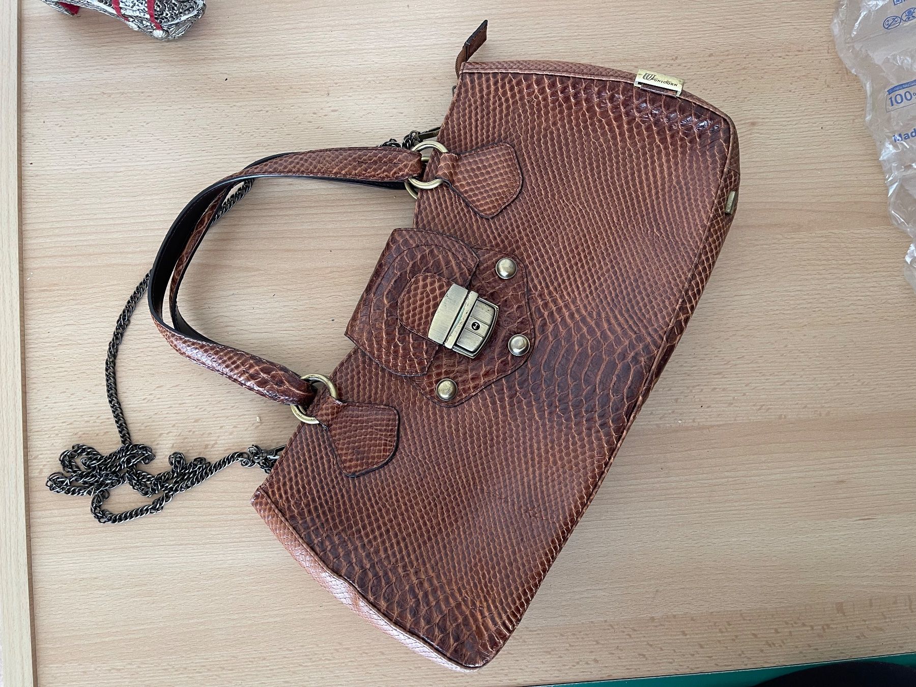 Gucci Borse da donna: UNICORN (IT) /NP430CHF Python Braune Baguette Tasche – Nuovo (secondo la descrizione) da Kölliken venduto da Prscoo 3