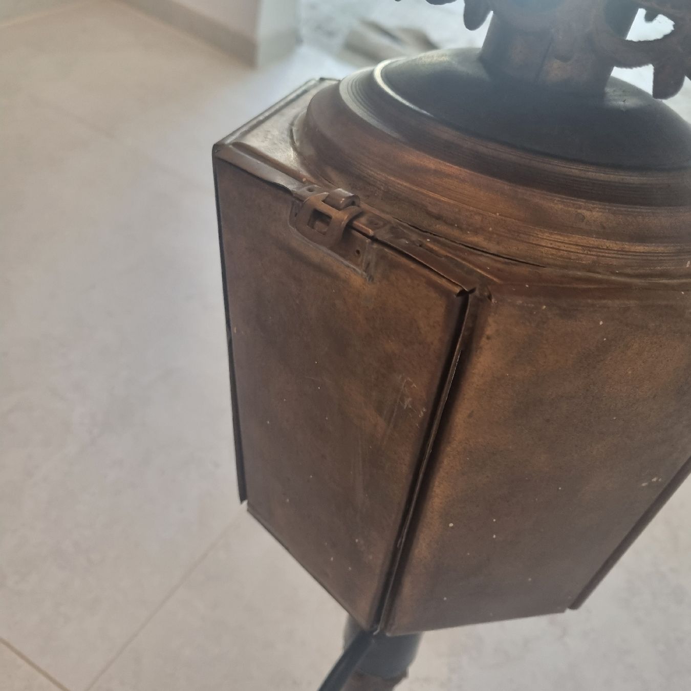Lampen: Bronze authentic lantern "Original" Napoleon ||| period – Gebraucht aus Champlan von acr_kkd5 4