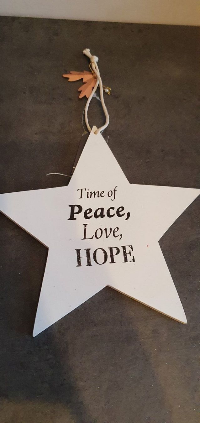 Tutte le decorazioni: Décoration porte Etoile Peace love – Nuovo (secondo la descrizione) da Prilly venduto da RoDyRe
