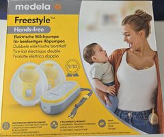 Gebrauchte Medela handsfree Doppelmilchpumpe