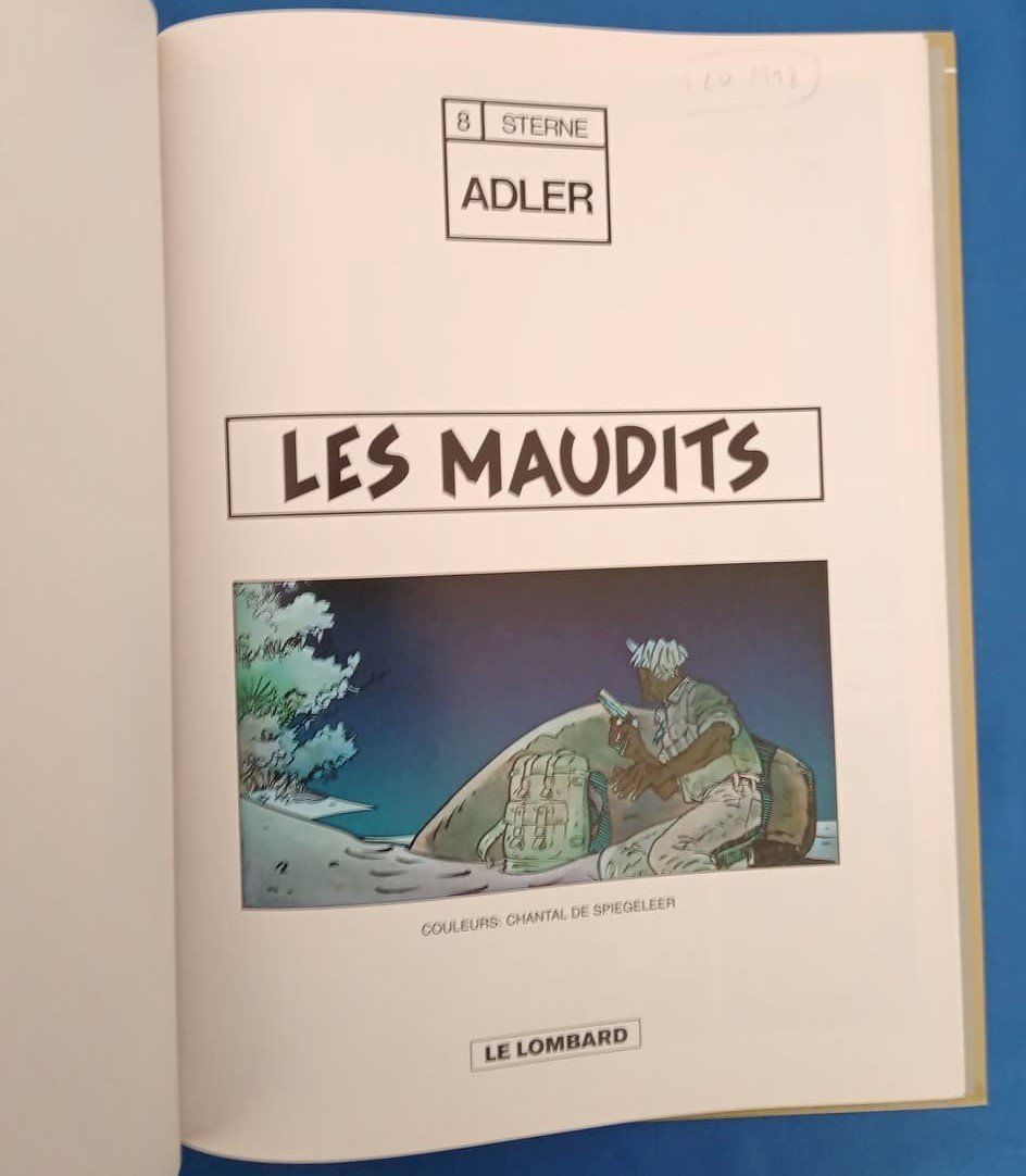 Fumetti: ADLER - Les Maudits - EO 1998 – Usato da Le Locle venduto da borgespatricia 3