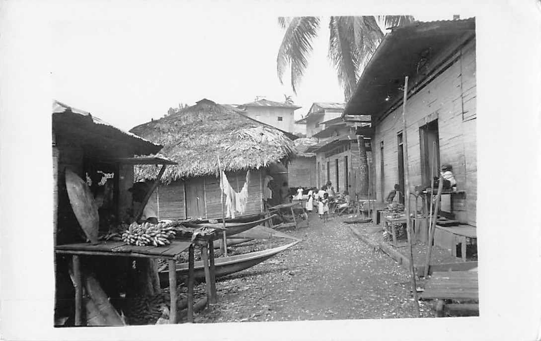 Cartoline postali: 2 alte Ansichtskarten BUENAVENTURA COLUMBIA – Usato da Lufingen venduto da TopAnsichtskarten 2