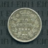 CAD___0.10 1886 ss-vz 10 Cents