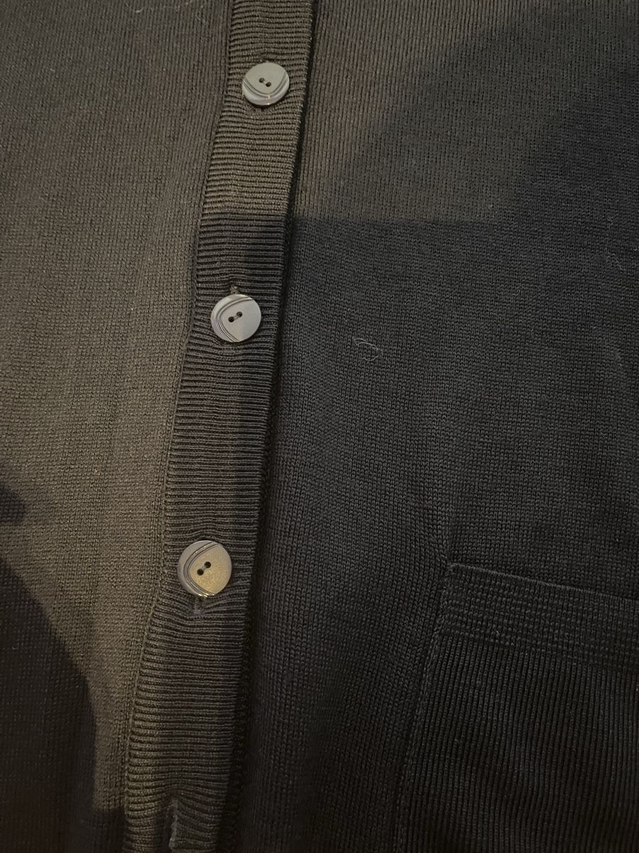 Maglioni & Felpe: Pullover dunkelblaue Strickjacke mit Taschen, Merinowolle – Usato da Rüschlikon venduto da Lajniii 7