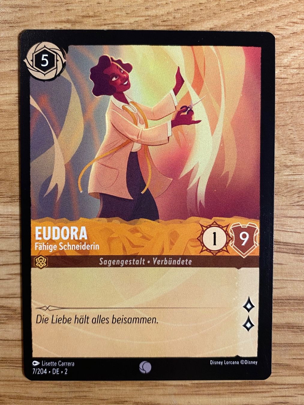 Disney Carte collezionabili: Eudora 7 DE Disney Lorcana 2 Tiana – Nuovo (secondo la descrizione) da Rafz venduto da SaintCruz