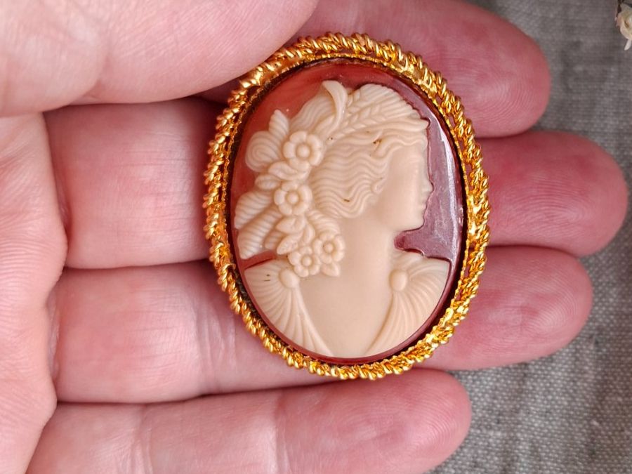 Broschen & Nadeln: Broche Camée Vintage – Neu (gemäss Beschreibung) aus Lutry von Sim_Sta 4