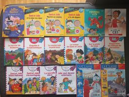 Lot de 18 livres jeunesse Sami et Julie CP et CE1
