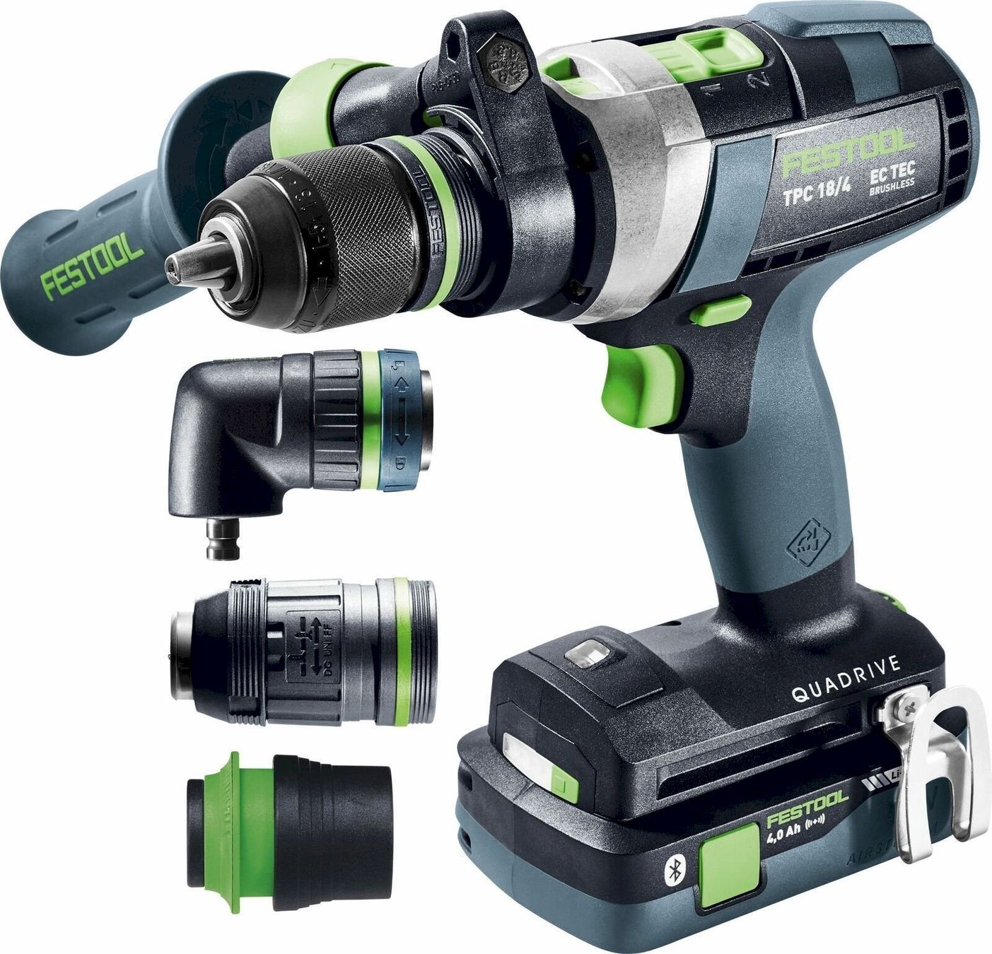 Bohrmaschinen: Festool QUADRIVE TPC18/4 5,2/4,0I-Set/XL – Neu und originalverpackt aus Bottighofen von zaap 1