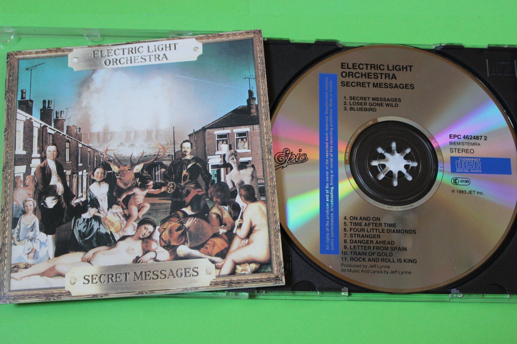 CDs: ELECTRIC LIGHT ORCHESTRA (ELO): SECRET MESSAGES 80er-CD 1983 – Gebraucht aus Tübach von JamesStone 4