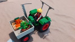 Playmobil 4497 Ladetraktor mit Mähbalken