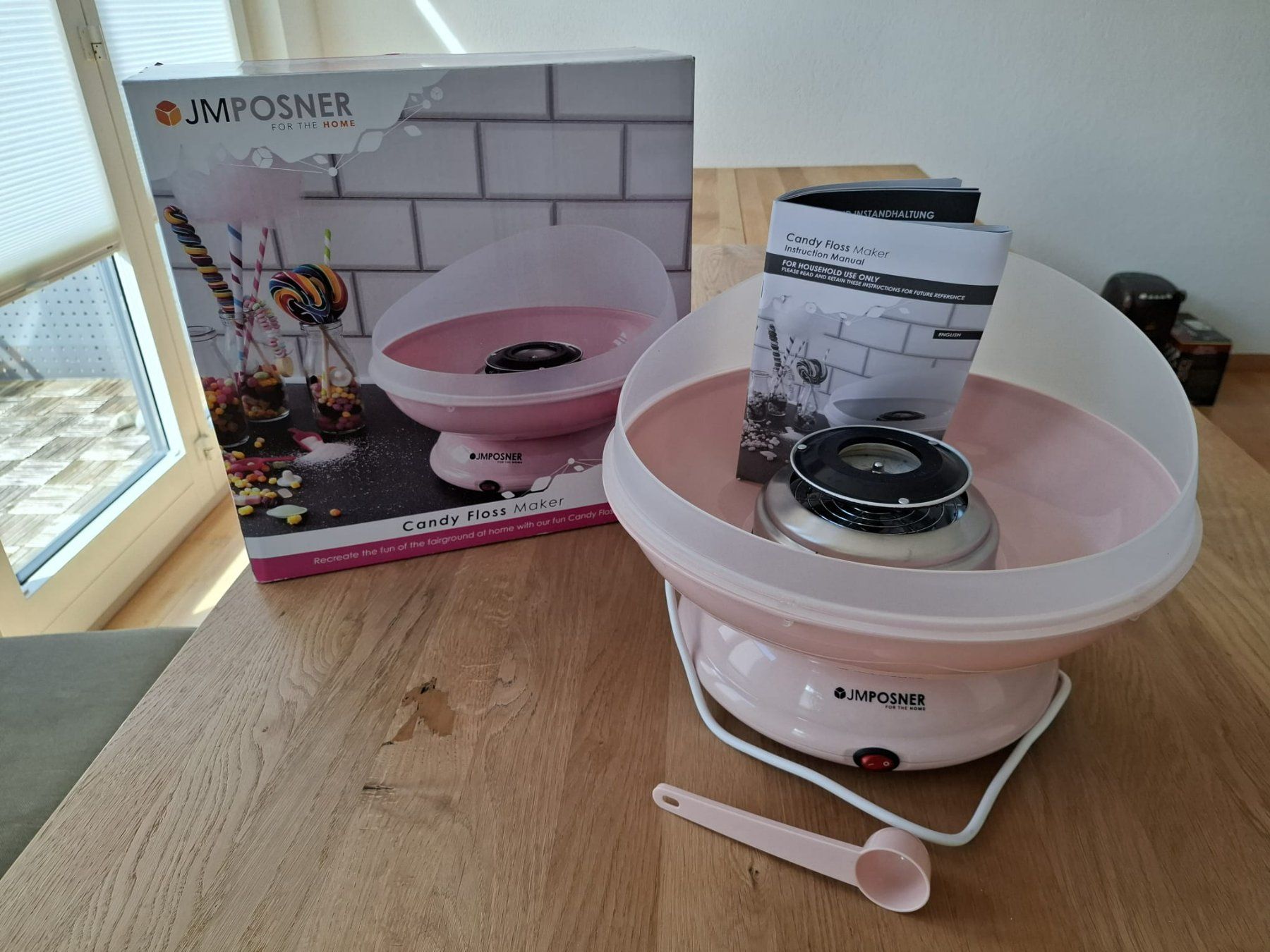 Elettrodomestici da cucina: JMPOSNER Zuckerwattenmaschine, originalverpackt – Usato da Neukirch (Egnach) venduto da Patnina