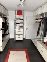 Kleiderschrank System Weiss mit Schubladen und Regalen