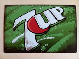 7up Blechschild