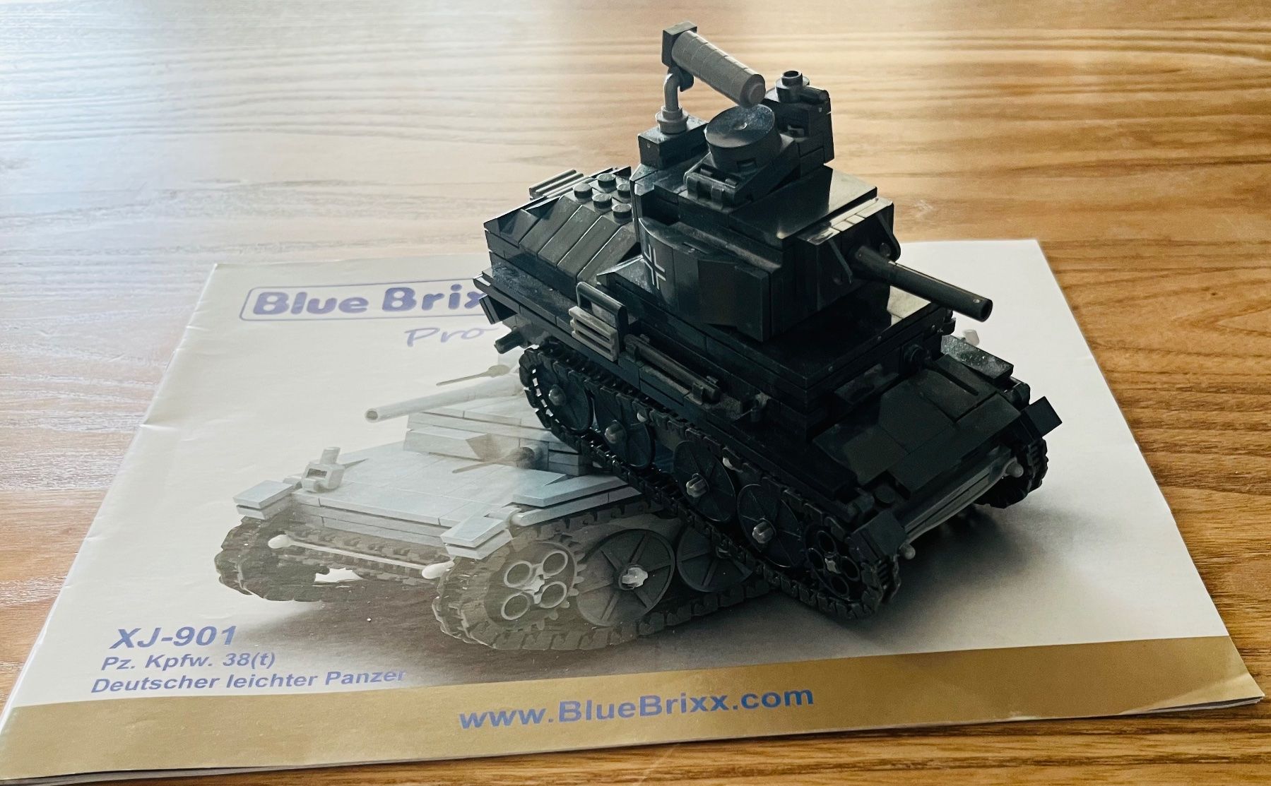 Spielzeuge: Panzer Blue Brixx – Gebraucht aus Luzern von Baba065