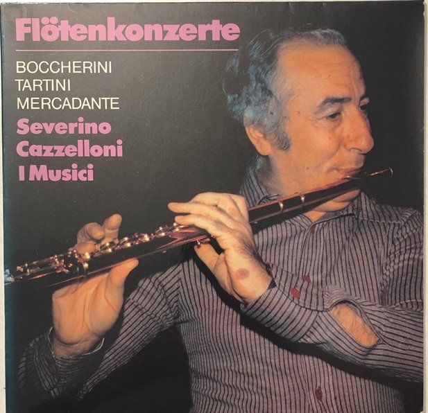 Dischi in vinile: Flötenkonzerte (LP, Severino Cazzelloni) – Usato da Grüningen venduto da azulrojo