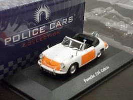 Porsche 356 B Cabriolet 1959-1963 "Rijks Politie NL weiss /