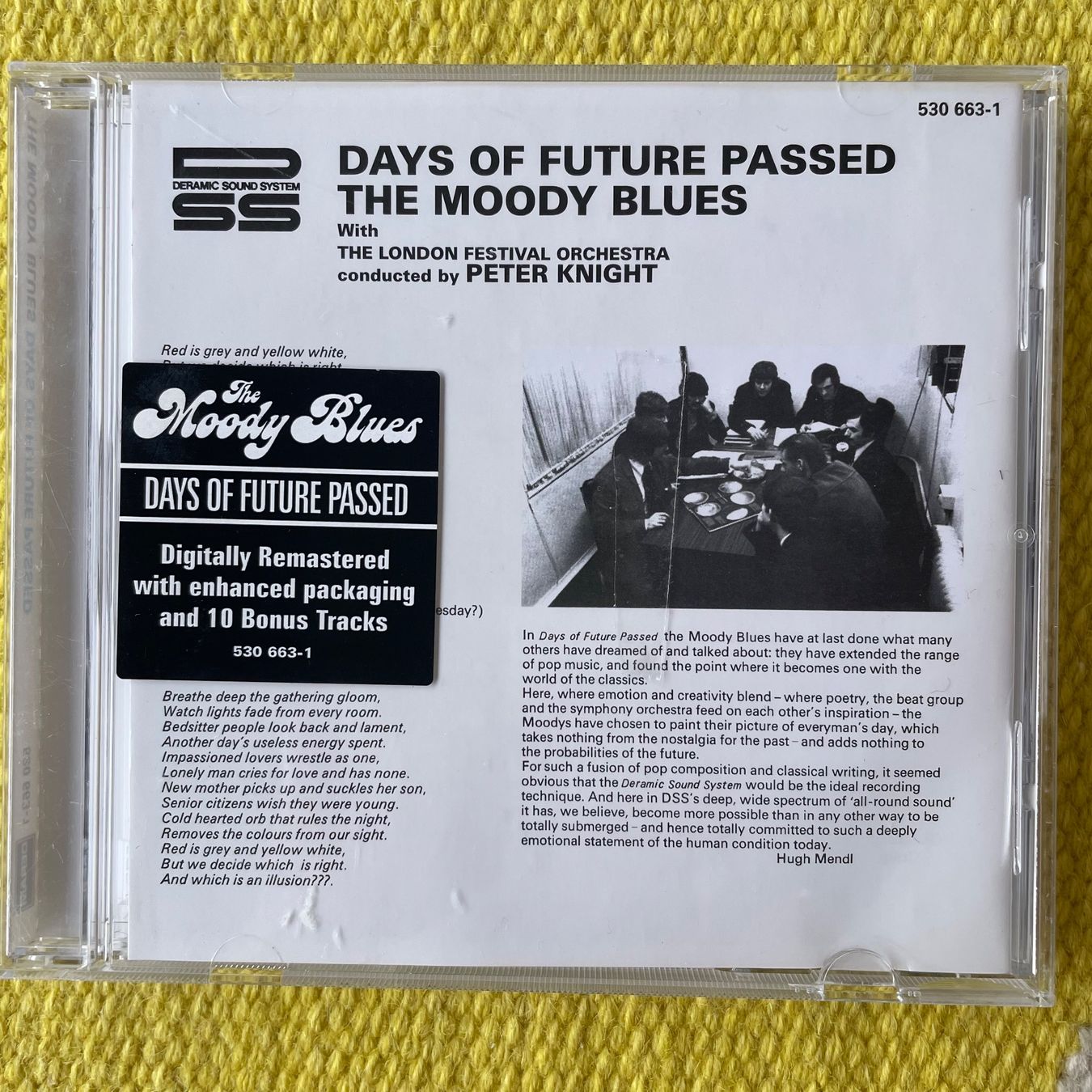 CD: MOODY BLUES-DAYS OF FUTURE PASSED – Usato da Rorschacherberg venduto da CD-Roli