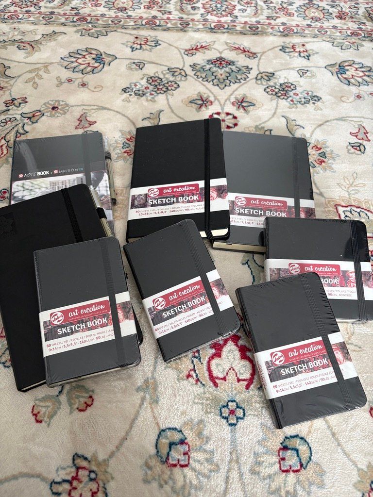 Carta: 8 Skizzenbücher, Art Creation – Nuovo e nell'imballaggio originale da Romanshorn venduto da halbmond73