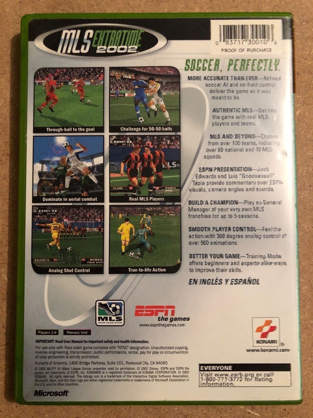 Giochi: MLS Extratime 2002 US für Xbox – Usato da Kestenholz venduto da Mad18 2
