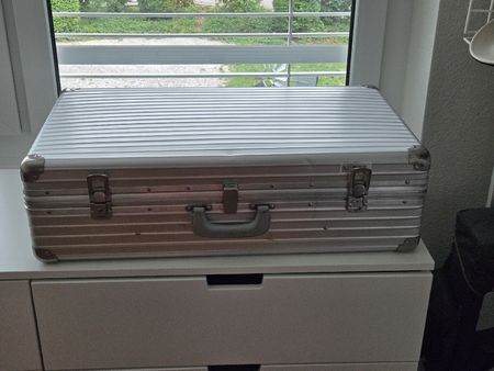 RIMOWA aluminum case used condition 45x23x68cm