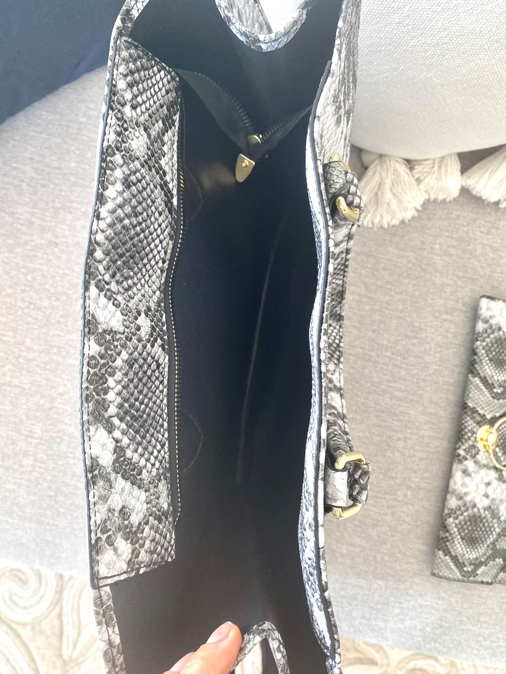 Taschen: Tasche + Geldbörse Pitone – Neu und originalverpackt aus Lugano von dir_5287 1