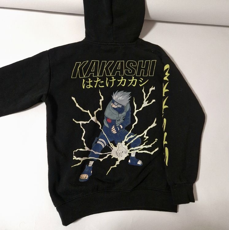 Sasuke Kakashi Hoodie Pull And Bear Felpa Kakashi Bershka Bershka