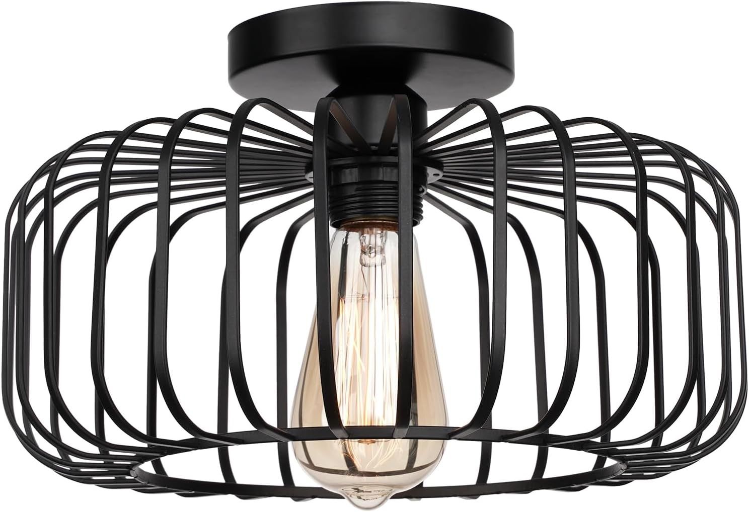 Lampadari & plafoniere: Vintage Deckenlampe Metall Schwarz E27 – Nuovo e nell'imballaggio originale da Gossau ZH venduto da amzbud