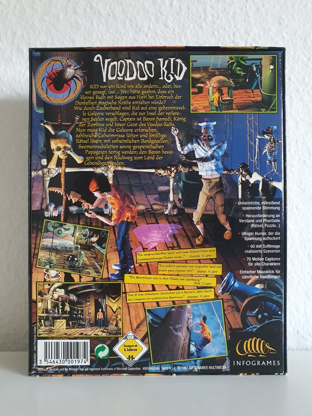 Giochi: PC Game Voodoo Kid (1997) Big Box – Usato da Greifensee venduto da perfectioN88 2