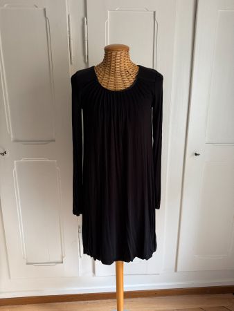 S'NOB by SANS NOBLESSE - Kleid schwarz fliessend XS
