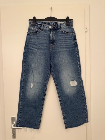 Cropped jeans 28/26 BLUE