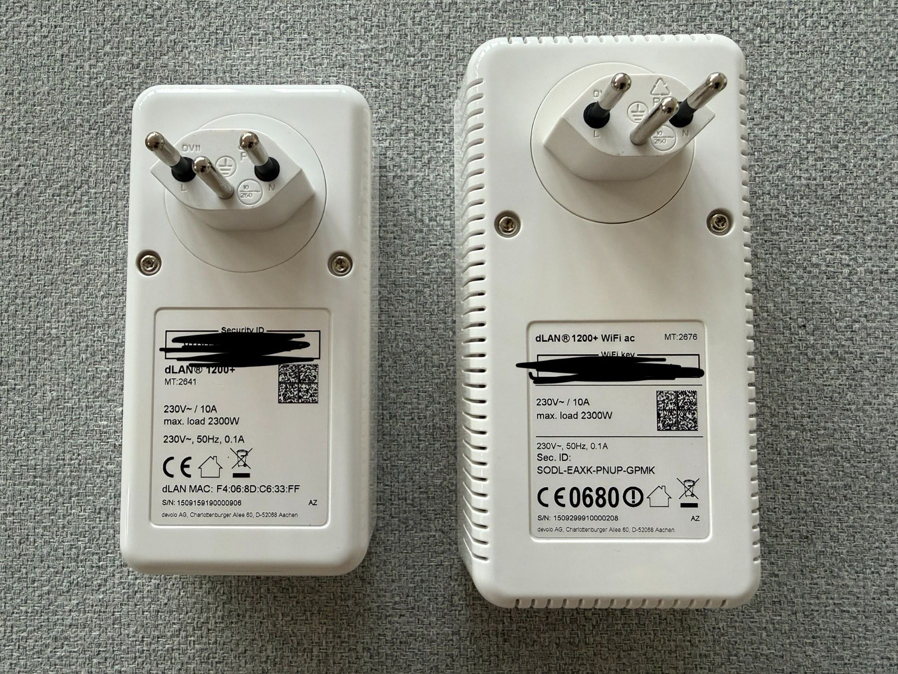Devolo Unità & Adattatore: devolo dLAN 1200+ WiFi ac / Ganzes Powerline Kit! Full Set! – Usato da Luzern venduto da Samurai74 1