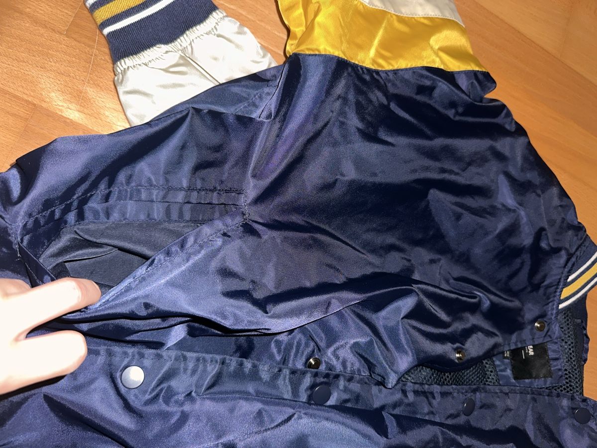 Pull&Bear Jacken: Jacke Pull&Bear/Grösse S/ Dunkelblau, Gelb, weiss, beige – Neu (gemäss Beschreibung) aus Arbon von pau_76kh 3